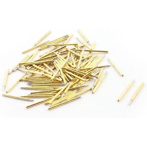 uxcell 100 Pcs PL75-B1 0.7mm Tip 16mm Spring Test Probes Pin for PCB Board