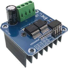 JZK BTS7960B 43A High Power Double DC Stepper Motor Driver Module Board H-Bridge PWM for Smart Car