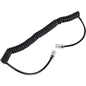 RJ45 8 Pin Mic Cable Core, Replacement Microphones Cable for HM 98 HM 133 HM 133v HM 133s,Walkie Talkie Cable for ID 800H,ID 880H,IC F111,IC F211,IC 2710H,IC 2720H,IC 2820H,IC 2725E,IC E208