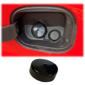Cap & Shield 2.375inch ID, Capless Gas Cap Dirt, Water, Bug & Dust Cover Compatible With GMC, Chevrolet, Buick & Cadillac Capless Gas Cap Fuel Filler Nozzle Cover