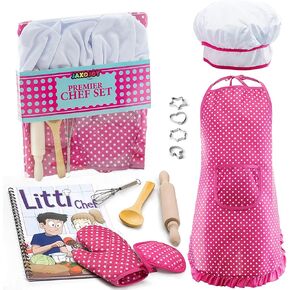 مجموعة طعام JaxoJoy Pretend Play للأعمار من 3 سنوات فما فوق (122 قطعة) - مجموعة لعب متنوعة من الأطعمة للأطفال والصغار، مجموعات طعام صغيرة للمطبخ، ألعاب المطبخ، طعام مزيف، ملحقات مطبخ للعب الخيالي، هدية للأطفال