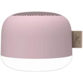 Alight Portable Bluetooth Speaker and Lamp, Water Resistant (IPX5), Up to 15 Hours of Rechargeable Wireless Play and Light, Wireless Speaker for iPhone and Android (Dusty Rose)