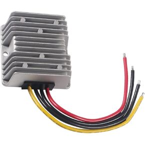 DC 24V Step Down to DC 12V DC DC Regulator Waterproof Buck Transformer Power Supply Reducer Regulator Voltage Buck Converter Step Down Voltage Converter for Golf Cart Club (24V to 12V 30A 360W)