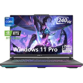 ASUS ROG Strix G16 16" 240Hz Gaming Laptop Intel-i9-14900HX(24 cores), NVIDIA GeForce RTX 4060, 64GB DDR5 RAM, 4TB SSD, Wi-Fi 6, Backlit Keyboard, Windows 11 Pro