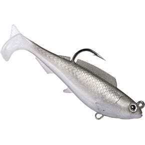 Z-Man HERC3-54 HerculeZ Swimbait 3", Shiner, 2 Pack