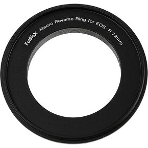 Macro Reverse Ring 72mm Compatible with Canon RF - Camera Mount to 72mm Filter Thread Adapter for Canon RF Mount Mirrorless Cameras