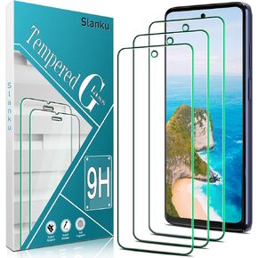 Slanku [3 Pack] Screen Protector for Motorola Moto G Stylus 2022, Moto G Stylus 5G 2022 [Not Fit for 2021/2020 Version] Tempered Glass, Bubble Free, Anti Scratch, Case Friendly