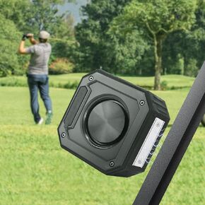 Golf Speaker, Magnetic Bluetooth Speaker for Glof Cart, Golf Cart Speakers Bluetooth- Deep Bass, TWS, 15W- Wireless Speaker, Ipx7 Portable Waterproof Bluetooth Speaker, Golf Cart Accessories