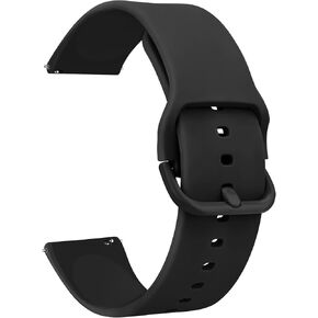 Meliya Silicone Watch Bands, Quick Release 20mm 22mm Soft Silicone Replacement Watch Strap for Women Men