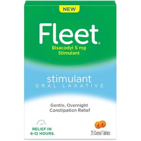 Fleet Laxative, Stool Softener, Stimulant Free Oral Laxative for Constipation Relief, 25 Count Softgels