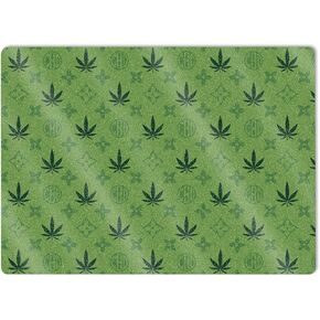 MightySkins Glossy Glitter Skin Compatible with Microsoft Surface Laptop 5 15" Full Wrap Kit - CBD Green | Protective, Durable High-Gloss Glitter Finish | Easy to Apply | Made in The USA