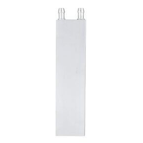 Heat Sink Block, Aluminum Water Cooled Block, Water Cooler Heat Sink for Managing Thermal Loads in Industrial Environments (40x160mm)