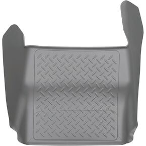Husky Liners Weatherbeater | Fits 2009 - 2014 Ford F - 150 SuperCrew Cab w/o Manual Shifter, Front & 2nd Row Floor Liners (Footwell Coverage) - Black, 3 pc. | 98331