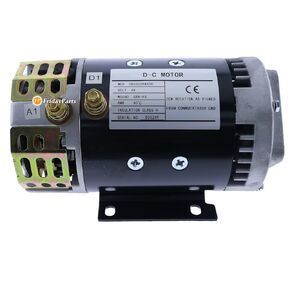 FridayParts 48V CW 2.06kW Function Motor 48504GT 5BCG52HA100 140-22-4001A 94196 Compatible for Genie Articulated Boom Lift Z-30/20N Z-34/22 DC Z-34/22N Z-45/22 DC Z-45/25J