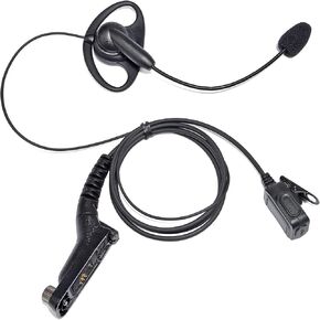 Walkie Talkie Earpiece, Radio Headset with External Microphone and PTT for Motorola XPR 7550e XPR6350 XPR6550 XPR7550 APX 4000 6000 7000 Two Way Radio Accessory