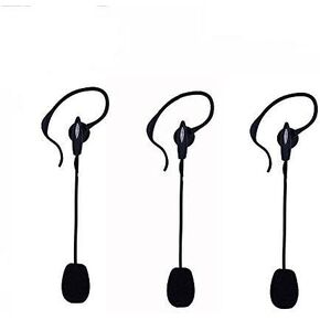 Referee Headset Earphone 3PCS Professional V6 V4 Full Duplex Two-Way Referee Headset Earphone Football headsets Referee Communication Earpiece