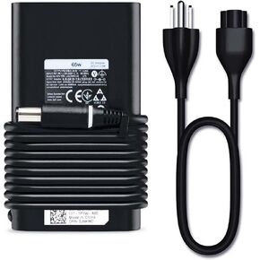 65W AC Charger Fit for Dell Latitude E5440 E5470 7480 E6540 E7440 E7450 E7250 E6440 E6430 E7450 7490 7290 5490 5590 5290 15R 5537 17R 5720 17R N7110 Laptop Power Supply