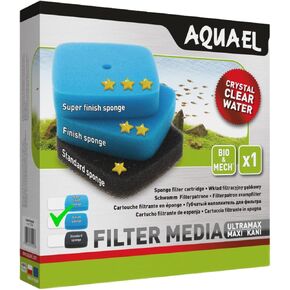 Aquael Ultramax/Maxikani Replacement Sponge Media (Super Finish Sponge 45PPI)