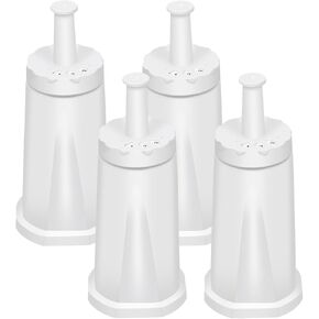 4 Pack Replacement Water Filter for Breville Barista Touch Espresso Machine BES880, Barista Pro BES878, Oracle BES980, Oracle Touch BES990, Dual Boiler BES920 Bambino ClaroSwiss Sage, BES008WHT0NUC1