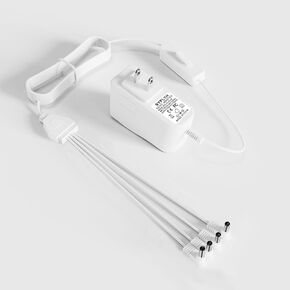 4.5V Power Adapter for Lemax Halloween and Christmas Lighted Accessory Part #74707 74295 84428 44242 94565 94566 94527 94563 94564 44241 64517 74269 742746(6 Output Connectors)