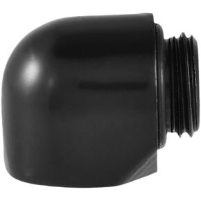 Fitting Adapter 2 pcs 90 Degree Fitting Adapter Universal G1/4 Thread with Big throughhole Suitable for PC Water Cooling System(Internal and External Thread)