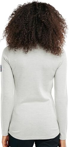 سترة Dale of النرويج Tindefjell النسائية - سترة صوف ميرينو للسيدات - سترات تزلج صوفية بقصة ضيقة وربع سحاب للنساء in Kuwait