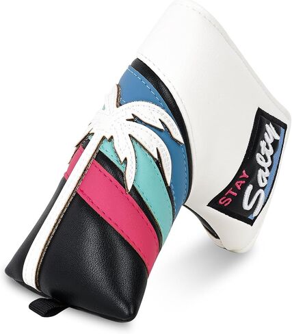 mytag Coconut Tree Golf Headcover, Driver Headcover 3D Embroidery Tropical Theme Golf Driver Cover in Saudi Arabia