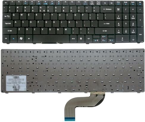 Keyboard for Gateway NE56R NE56R02H NE56R03H NE56R04H NE56R08H NE56R09H NE56R10H NE56R10U NE56R11U NE56R12U NE56R13U NE56R14H NE56R14U NE56R15H NE56R17H NE56R27U NE56R31U NE56R34U in Kuwait