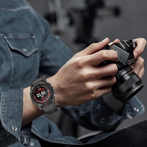 22 مم متوافق مع سوار ساعة Garmin Fenix ​​7/7 Pro/6/6 Pro/5/5 Plus، أشرطة سيليكون ناعمة سريعة الملاءمة لساعة Forerunner 965 955/Approach S70 47 مم/Instinct 2/quatix 7 الذكية in Kuwait