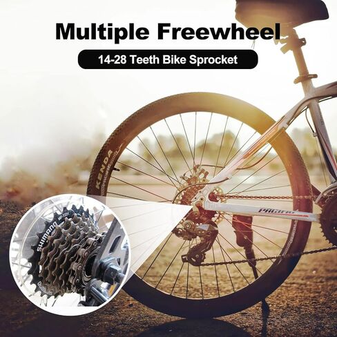 عجلة حرة للدراجة ذات 7 سرعات، MF-TZ500-7 قطعة بديلة للدراجات الهوائية ذات العجلات الحرة المتعددة 14-34T in Kuwait