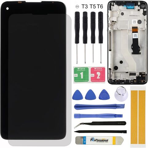 Screen Replacement for Motorola Moto G Stylus 2020 XT2043 XT2043-4 XT2043-7 XT2043-8 6.4" G8 Stylus Assembly LCD Display Touch Screen Digitizer with Frame in Saudi Arabia
