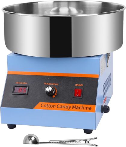Cotton Candy Machine Commercial Cotton Candy Machine With Stainless Steel Construction Easy-to-Use Controls For Endless Cotton Candy,Blue in Saudi Arabia