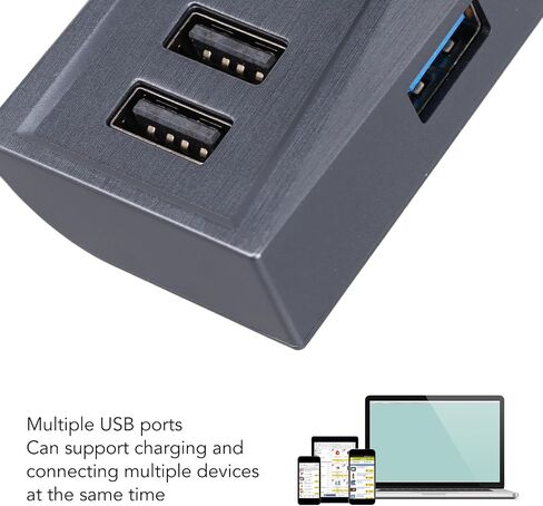 صندوق القفازات USB Hub للطراز 3 Y، متعدد المنافذ صندوق القفازات محور محطة إرساء السيارة متعددة المنافذ لاستبدال Tesla Model 3 Y in Saudi Arabia