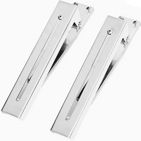 CJC دعامات تثبيت على الحائط بالميكروويف، دعامات ميكروويف فولاذية مثبتة على الحائط، ذراع قابل للتعديل وقابل للطي للمطبخ، حامل رف للفرن، أقصى وزن للحمل 80 رطل، للفرن والميكروويف (أبيض 2 قطعة) in Kuwait