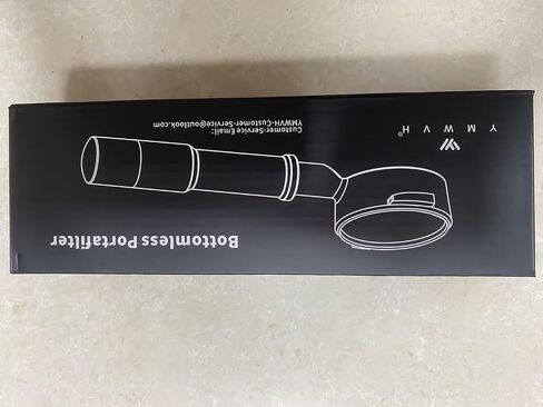 51MM Bottomless Portafilter 2 Ears-Fits Delonghi ECP3420/EC155/BCO430/EC260 with Puck Screen & 100% Stainless Steel Filter Basket,Walnut Handle in Saudi Arabia
