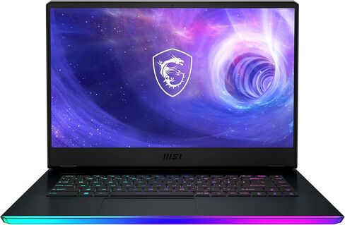 كمبيوتر محمول MSI Raider GE66-15 للألعاب والترفيه (Intel i7-12700H 14-Core، 64GB DDR5 4800MHz RAM، 2x8TB PCIe SSD RAID 0 (16TB)، GeForce RTX 3080 Ti، Win 11 Pro) مع MS 365 Personal، Hub in Saudi Arabia