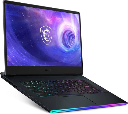 كمبيوتر محمول MSI Raider GE66-15 للألعاب والترفيه (Intel i7-12700H 14-Core، 64GB DDR5 4800MHz RAM، 2x8TB PCIe SSD RAID 0 (16TB)، GeForce RTX 3080 Ti، Win 11 Pro) مع MS 365 Personal، Hub in Saudi Arabia