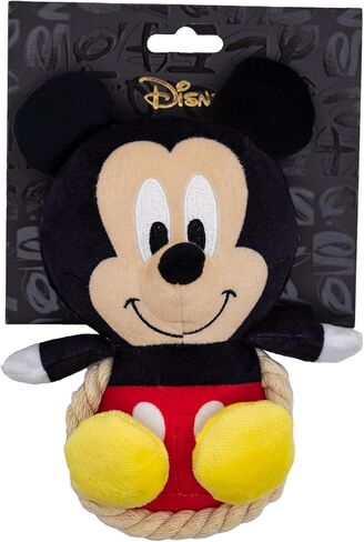 Buckle-Down Disney Dog Toy, Disney Daisy Duck Chibi Sitting Pose Pet Toy, Plush with Rope in Saudi Arabia