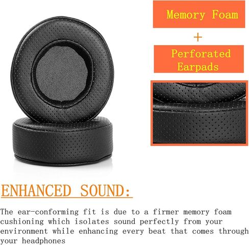 وسائد وسائد أذن قابلة للاستبدال متوافقة مع أكواب أغطية الأذن لسماعات الرأس Plantronics Voyager 104 (Style2) in Saudi Arabia