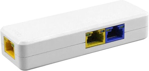 2 Port PoE Extender 100Mbps, IEEE 802.3 af/at PoE Repeater, 1 PoE in 2 poe Out poe Splitter, Plug and Play, Wall Mount POE ethernet Repeater for Security Systems IP Camera (2 Port) in Saudi Arabia