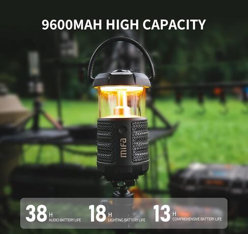 مكبر صوت بلوتوث محمول مقاوم للماء من MIFA مع فتحة بطاقة Micro SD وأضواء ليلية للتخييم والاستحمام وحمام السباحة والشاطئ وغرفة النوم، هدايا أدوات إلكترونية رائعة للرجال والنساء في الهواء الطلق، أسود in Kuwait