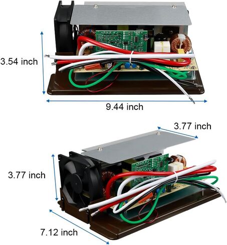 WATERWICH RV Power Converter 45 Amp DC Main Board Assembly Replacement Unit Compatible with WF-8945-AD-MBA WF-8955-MBA WF-8955AN WF-8900WF-8900-AD Converter in Saudi Arabia