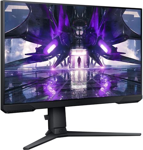 سامسونج أوديسي 32 بوصة FHD VA (1920x1080) حزمة شاشة FreeSync Premium مع قاعدة Docztorm، حامل VESA (100x100 مم)، 1x HDMI، 1x DisplayPort، مثالية للمنزل والأعمال، أسود (أحدث طراز 2024) in Saudi Arabia