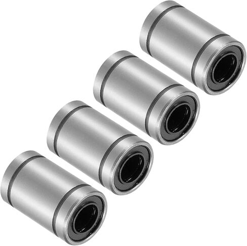 4pcs LM16UU Linear Ball Bearings, [16mm x 28mm x 37mm] Steel Linear Motion Bearing for CNC Machines Packaging Equipment 3D Printers Use in Saudi Arabia