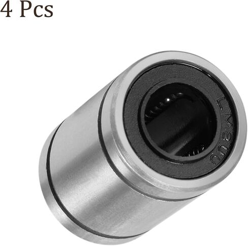 4pcs LM16UU Linear Ball Bearings, [16mm x 28mm x 37mm] Steel Linear Motion Bearing for CNC Machines Packaging Equipment 3D Printers Use in Saudi Arabia