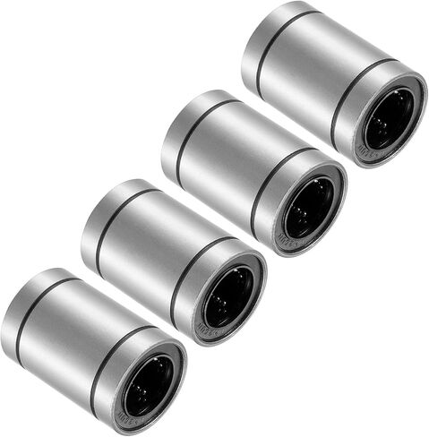 4pcs LM16UU Linear Ball Bearings, [16mm x 28mm x 37mm] Steel Linear Motion Bearing for CNC Machines Packaging Equipment 3D Printers Use in Saudi Arabia