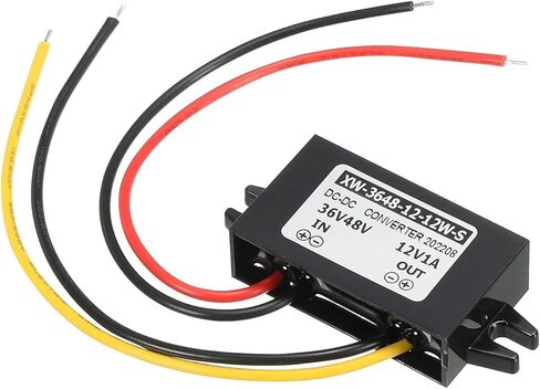 PENCK تيار مستمر 36 فولت 48 فولت إلى تيار مستمر 12 فولت 1A 12 واط محول طاقة منظم منظم محول طاقة السيارة محول خفض الجهد للنظام الشمسي LED in Kuwait