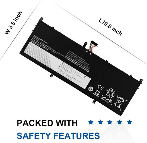 بطارية الكمبيوتر المحمول ANTIEE 60Wh L19C4PD1 L19D4PD1 لأجهزة Lenovo Ideapad Yoga 6-13ARE05 6-13ALC6 Yoga C640-13IML LTE Series 5B10U65274 5B10W67329 5B10U65275 5B10W67385 SB10W67395 SB10W67360 7.68 فولت 7820 مللي أمبير in Saudi Arabia