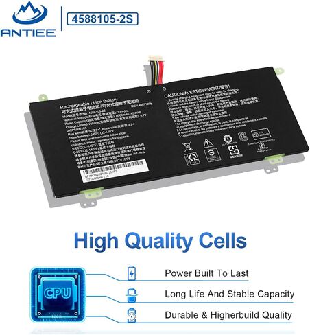 4588105-2S 4588106-2S Laptop Battery for Dynabook Satellite Pro C50D-B-10D C50D-B-10E C50D-B-11A C50D-B-100 C50-E-105 C50-H-103 C50D-B-113 C50D-B-115 MEDION Akoya E15403 Series 40071698 40072215 7.6V in Saudi Arabia