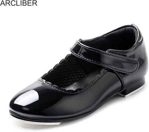 Tap Shoes for Girls and Boys Easy Strap Tap Dance Shoes for Toddler/Little Kid/Big Kid in Kuwait
